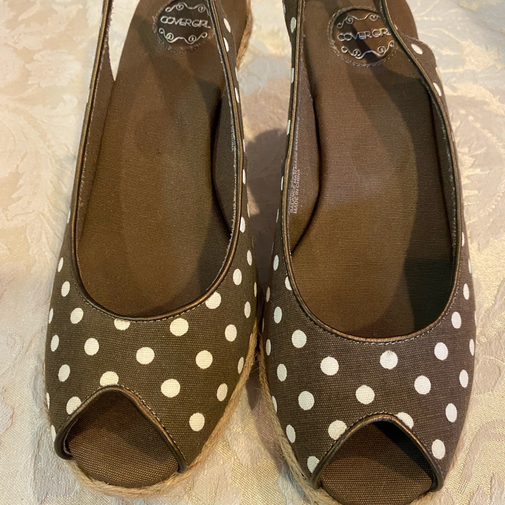 Covergirl Polka Dot Espadrilles